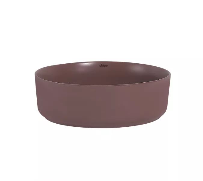 Раковина накладная ABBER Bequem AC2108MC коричневая матовая, Выбрать цвет: Коричневый матовый, изображение 2