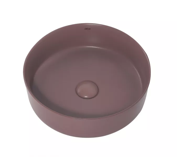 Раковина накладная ABBER Bequem AC2108MC коричневая матовая, Выбрать цвет: Коричневый матовый, изображение 3