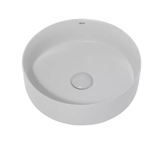 Раковина накладная ABBER Bequem AC2108MLG светло-серая матовая, Выбрать цвет: Светло-серый матовый, изображение 2