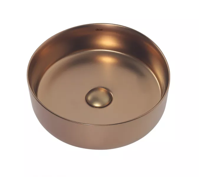 Раковина накладная ABBER Bequem AC2108MRG розовое золото матовое, Выбрать цвет: Розовое золото, изображение 2