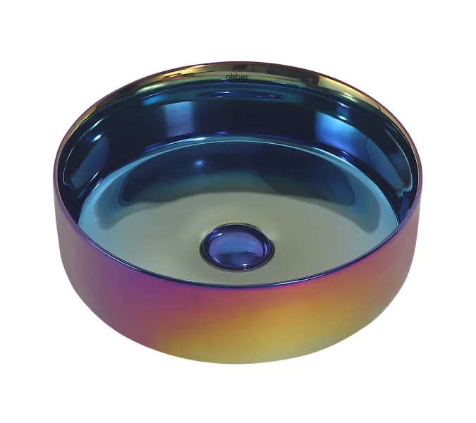 Раковина накладная ABBER Bequem AC2108Regen хамелеон, Выбрать цвет: Хамелеон