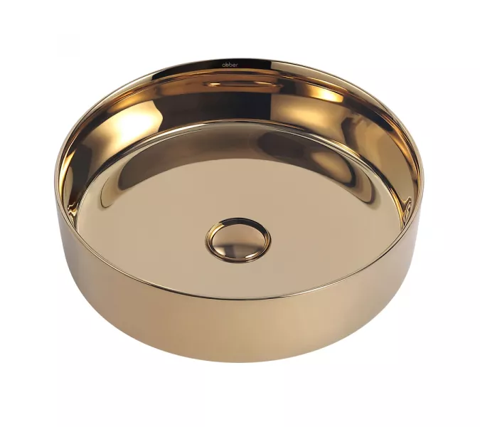Раковина накладная ABBER Bequem AC2109GG золото, Выбрать цвет: Золотой