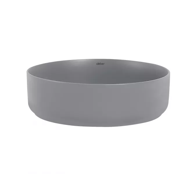 Раковина накладная ABBER Bequem AC2109MG серая матовая, Выбрать цвет: Серый матовый, изображение 3