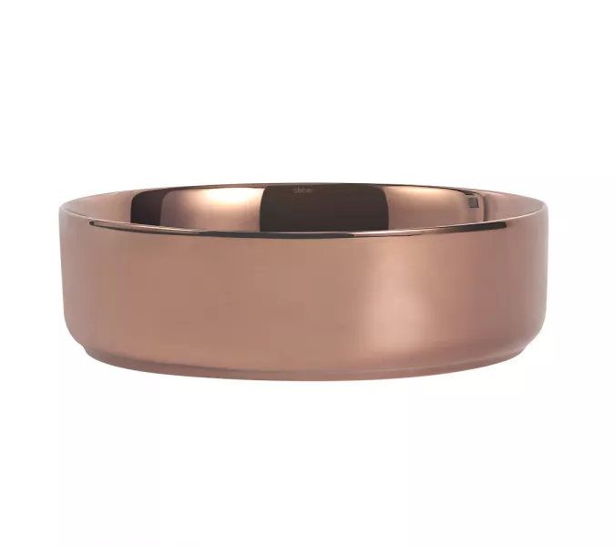 Раковина накладная ABBER Bequem AC2109RG розовое золото, Выбрать цвет: Розовое золото, изображение 2