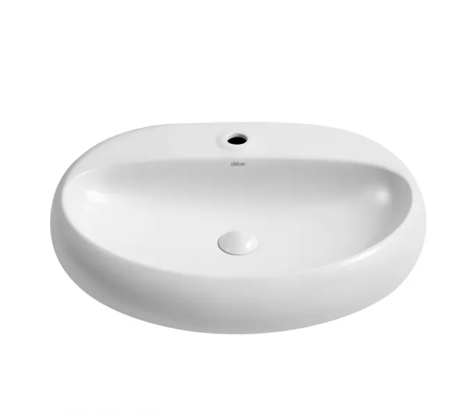 Раковина накладная ABBER Bequem AC2112 белая, изображение 2