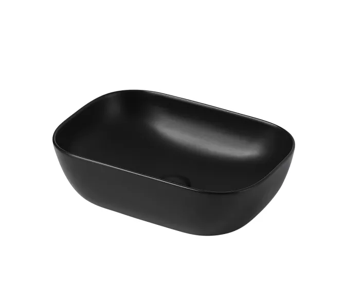 Раковина накладная ABBER Rechteck AC2200MB черная матовая, Выбрать цвет: Черный матовый