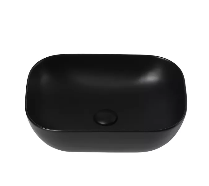 Раковина накладная ABBER Rechteck AC2200MB черная матовая, Выбрать цвет: Черный матовый, изображение 2