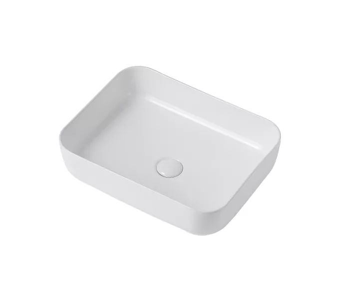 Раковина накладная ABBER Rechteck AC2202 белая, Выбрать цвет: Белый, изображение 2