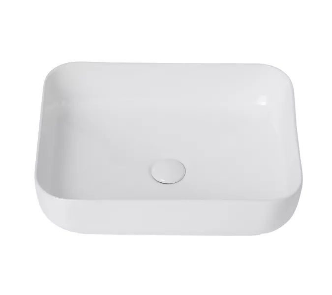 Раковина накладная ABBER Rechteck AC2202 белая, Выбрать цвет: Белый, изображение 3
