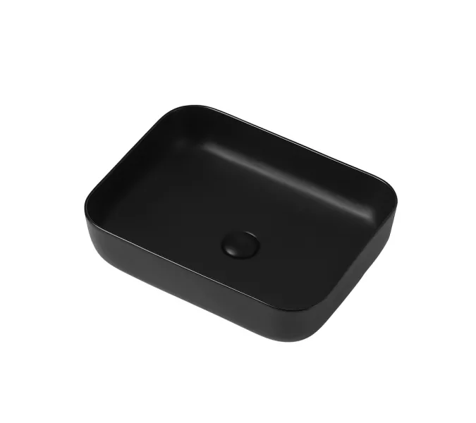Раковина накладная ABBER Rechteck AC2202MB черная матовая, Выбрать цвет: Черный матовый, изображение 2