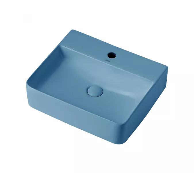 Раковина накладная ABBER Rechteck AC2203MSB синяя матовая, Выбрать цвет: Матовая синяя, изображение 3
