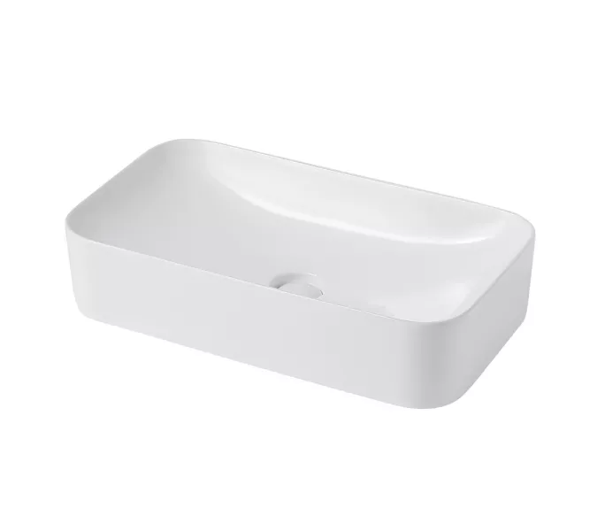 Раковина накладная ABBER Rechteck AC2204 белая, Выбрать цвет: Белый