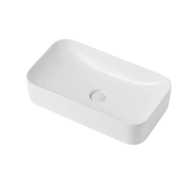 Раковина накладная ABBER Rechteck AC2204 белая, Выбрать цвет: Белый, изображение 2