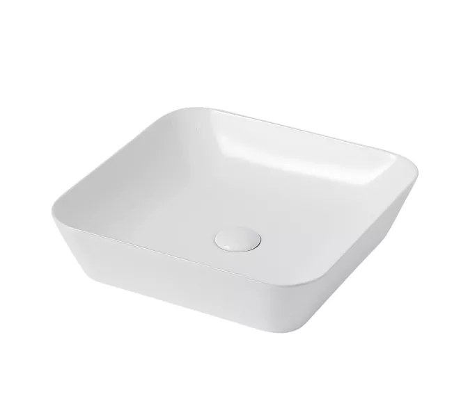 Раковина накладная ABBER Rechteck AC2205 белая, Выбрать цвет: Белый