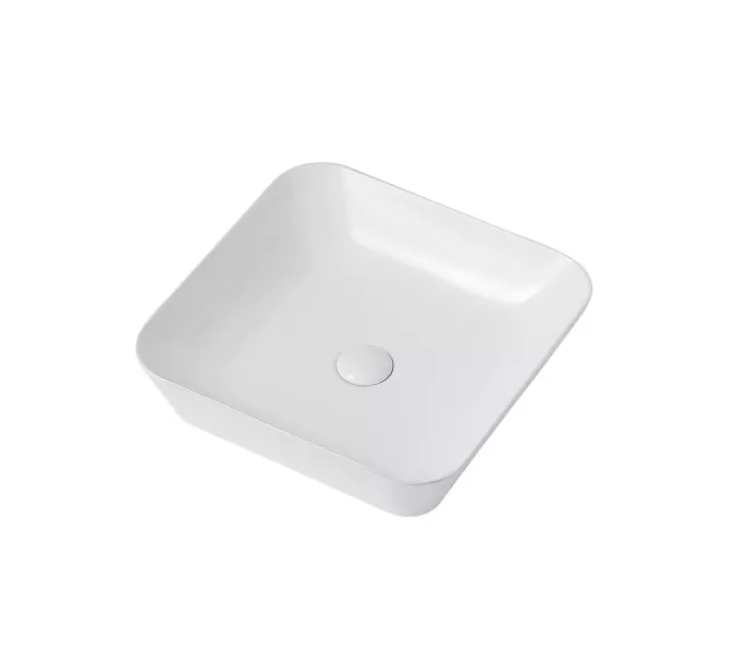 Раковина накладная ABBER Rechteck AC2205 белая, Выбрать цвет: Белый, изображение 2