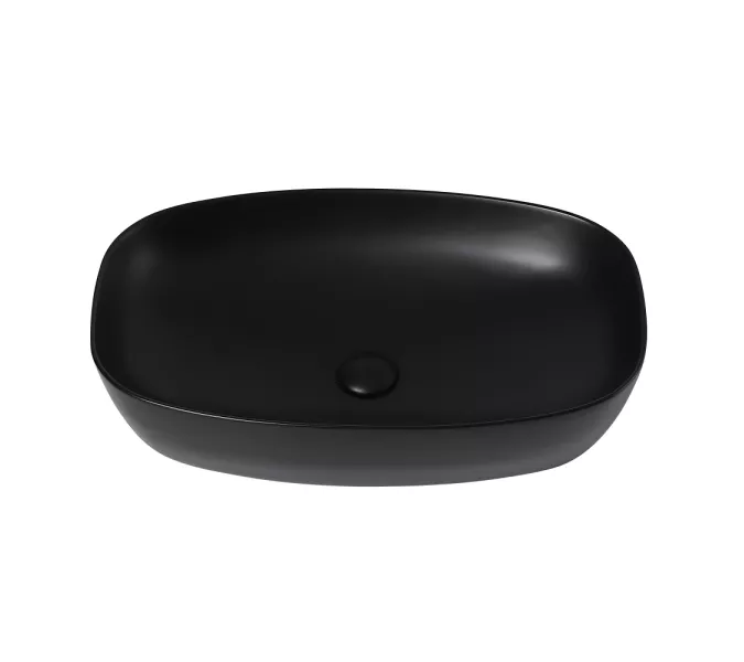 Раковина накладная ABBER Rechteck AC2206MB черная матовая, Выбрать цвет: Черный матовый, изображение 3