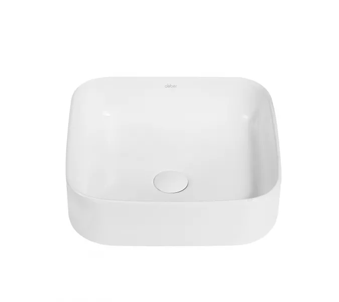 Раковина накладная ABBER Rechteck AC2211 белая, Выбрать цвет: Белый, изображение 3
