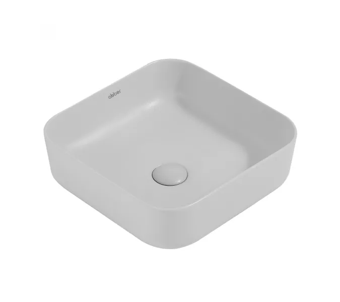 Раковина накладная ABBER Rechteck AC2211MLG светло-серая матовая, Выбрать цвет: Светло-серый матовый