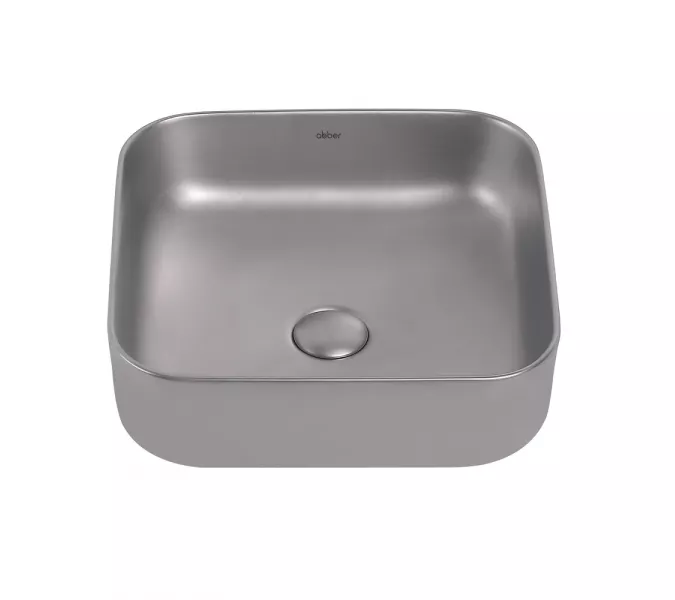 Раковина накладная ABBER Rechteck AC2211MS серебро матовое, Выбрать цвет: Серебро матовое, изображение 2