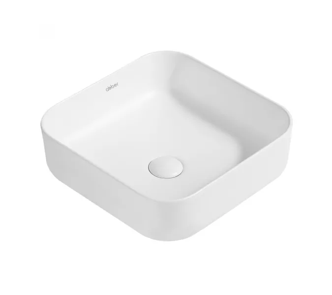 Раковина накладная ABBER Rechteck AC2211MW белая матовая, Выбрать цвет: Белый матовый