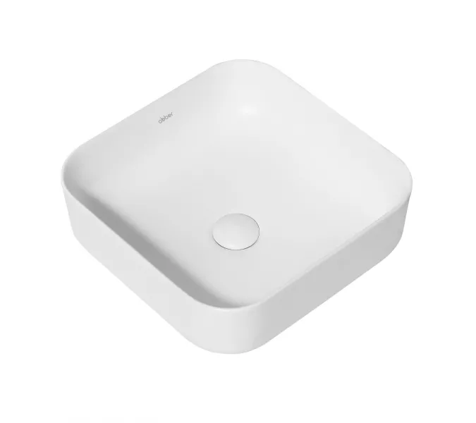 Раковина накладная ABBER Rechteck AC2211MW белая матовая, Выбрать цвет: Белый матовый, изображение 2