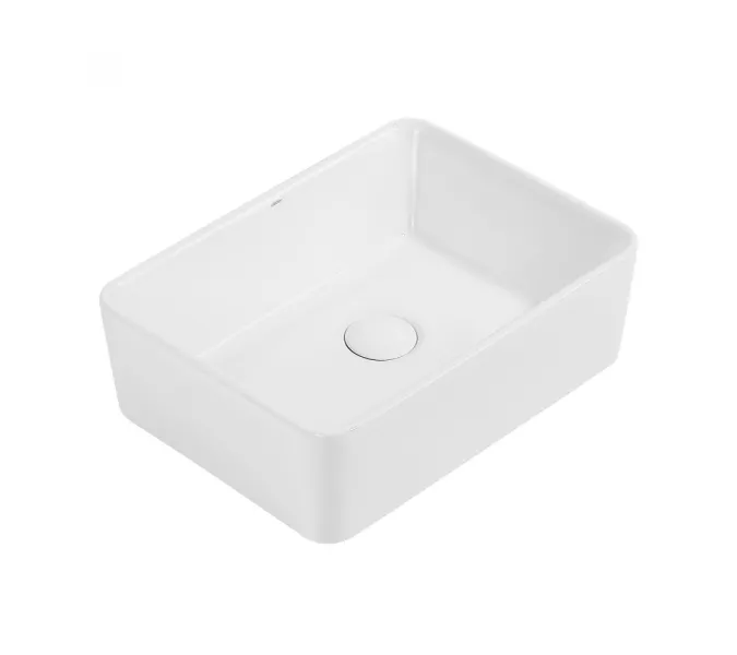 Раковина накладная ABBER Rechteck AC2212 белая, Выбрать цвет: Белый