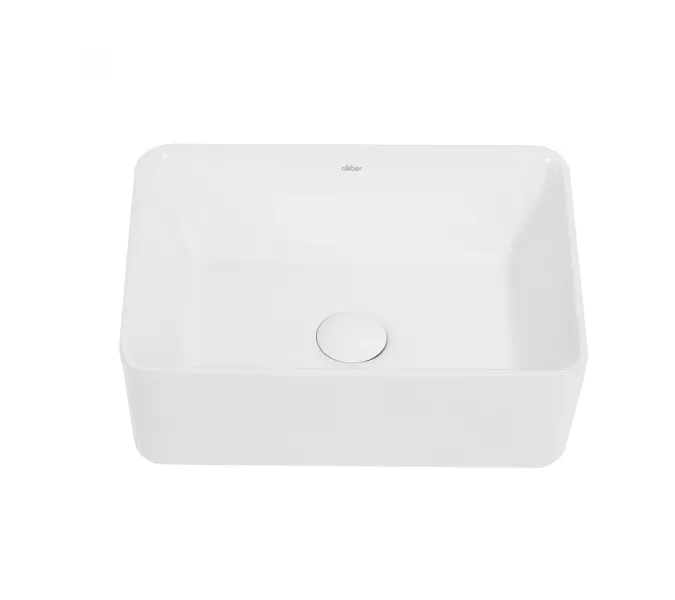 Раковина накладная ABBER Rechteck AC2213 белая, Выбрать цвет: Белый, изображение 2