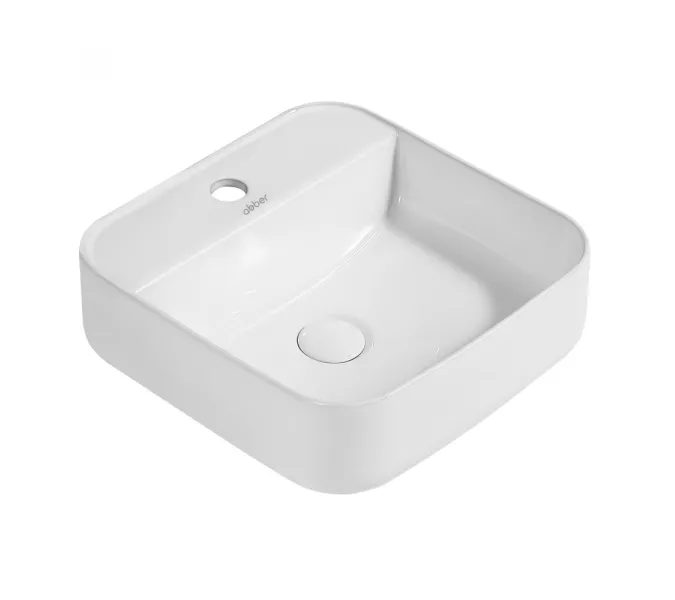 Раковина накладная ABBER Rechteck AC2215 белая