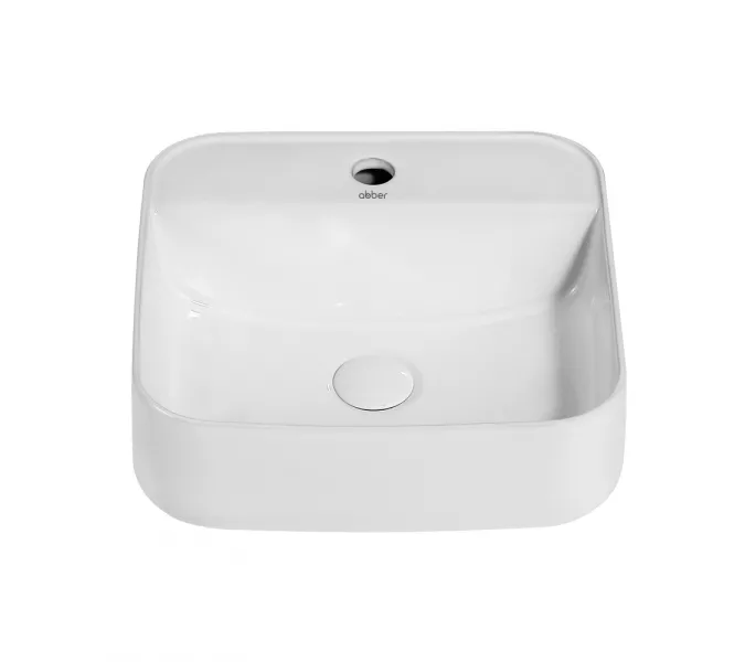 Раковина накладная ABBER Rechteck AC2215 белая, изображение 2