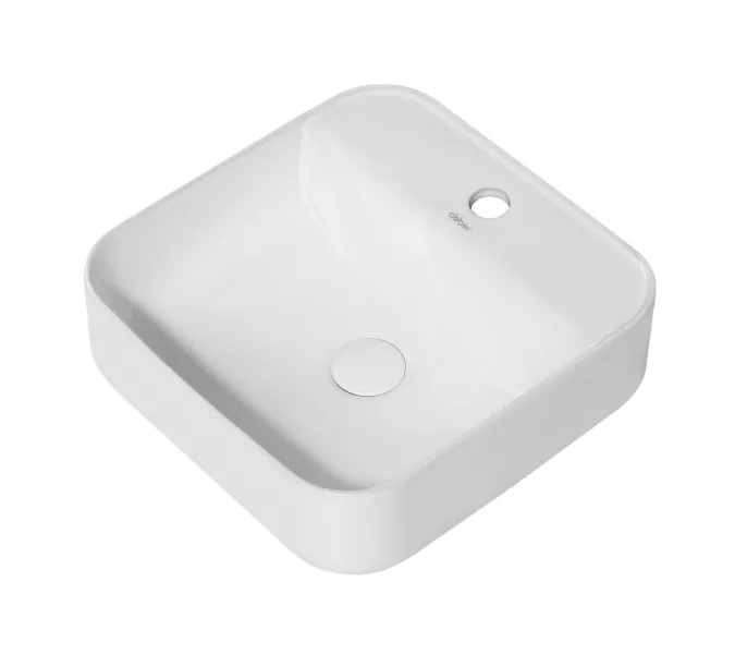 Раковина накладная ABBER Rechteck AC2215 белая, изображение 3