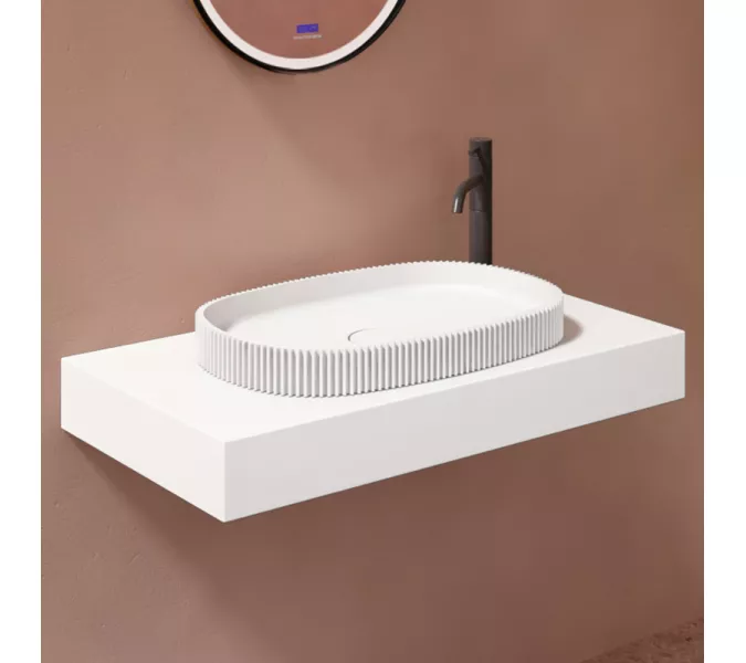 Раковина накладная ABBER Stein AS2601