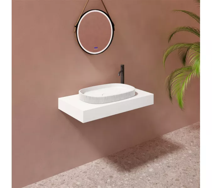 Раковина накладная ABBER Stein AS2601, изображение 2