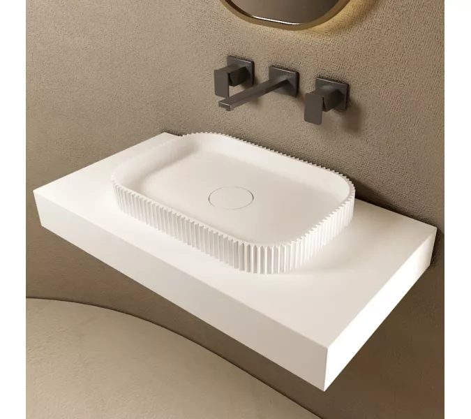 Раковина накладная ABBER Stein AS2602