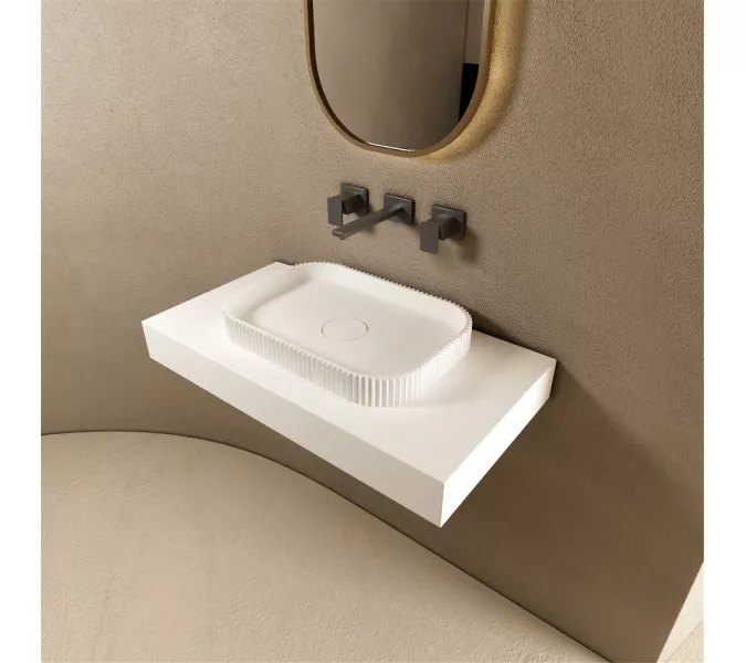 Раковина накладная ABBER Stein AS2602, изображение 2