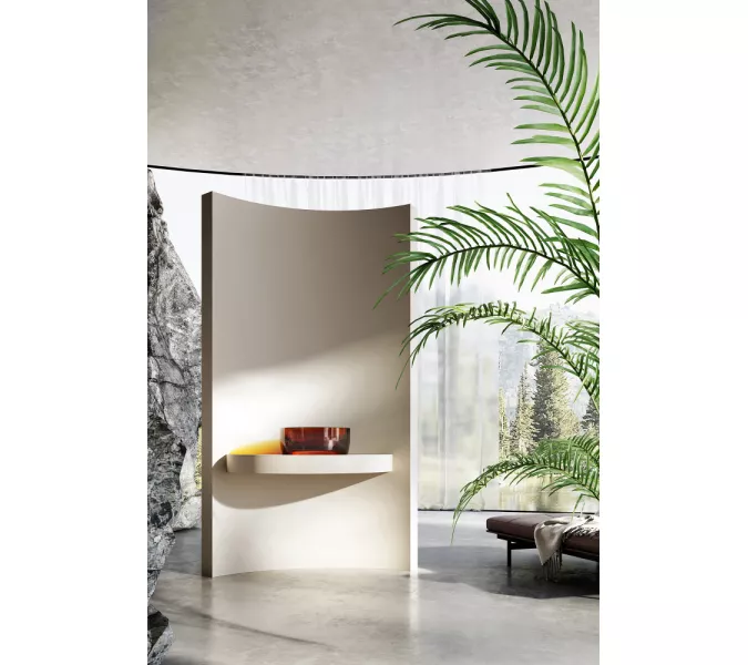 Раковина накладная прозрачная ABBER Kristall AT2804Opal, Выбрать цвет: Коричневый, изображение 3