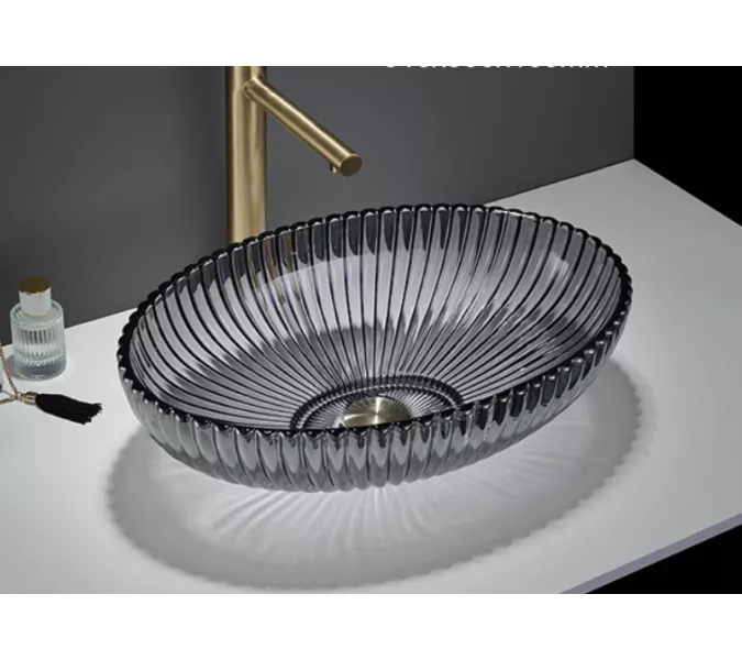 Раковина Ceramalux GL49A, Выбрать цвет: Графит