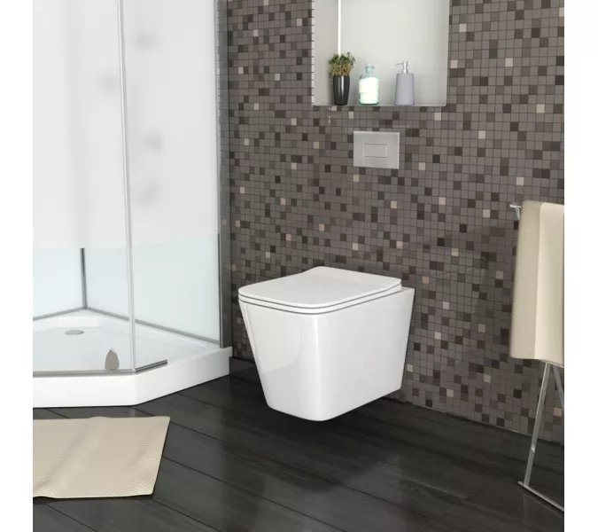 Унитаз подвесной  5170MW, Выбрать цвет: Белый матовый