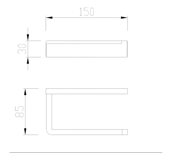 Бумагодержатель ABBER Westen AA1731G золото матовое, Выбрать цвет: Золото матовое, изображение 2