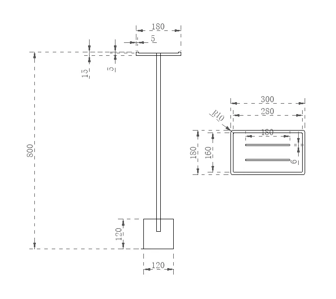 Стойка для ванной комнаты ABBER Stein AS1635 белая, Выбрать цвет: Белый, изображение 2