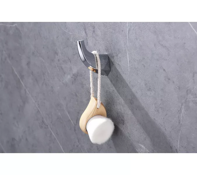 Крючок ABBER Nord AA1550 хром, Выбрать цвет: Хром, изображение 2