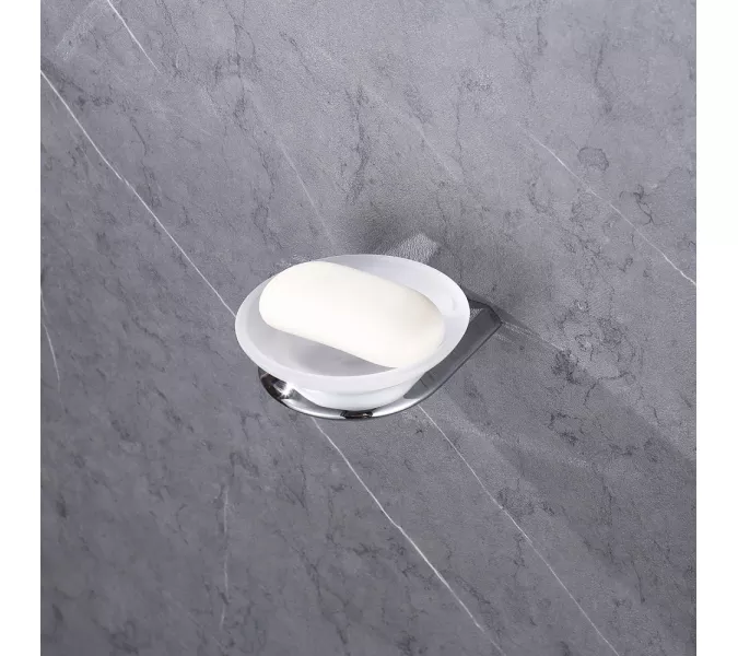 Мыльница ABBER Nord AA1558 хром, Выбрать цвет: Хром, изображение 2