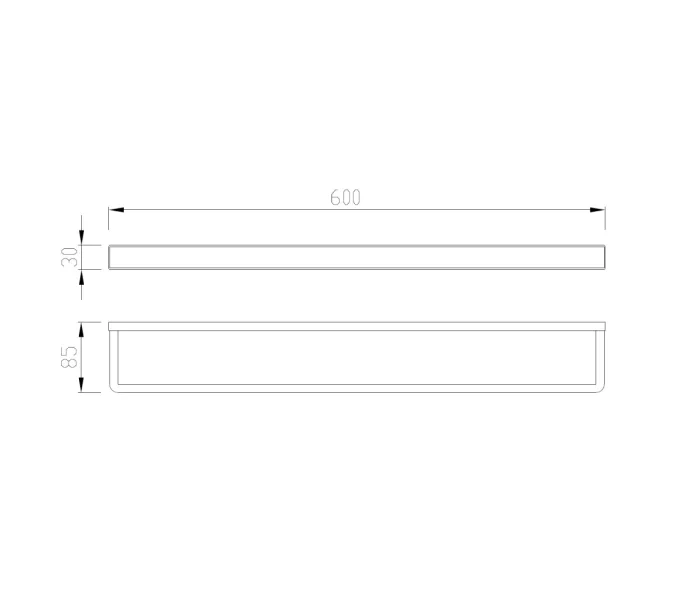 Полотенцедержатель ABBER Westen AA1755G золото матовое, Выбрать цвет: Золото матовое, изображение 3