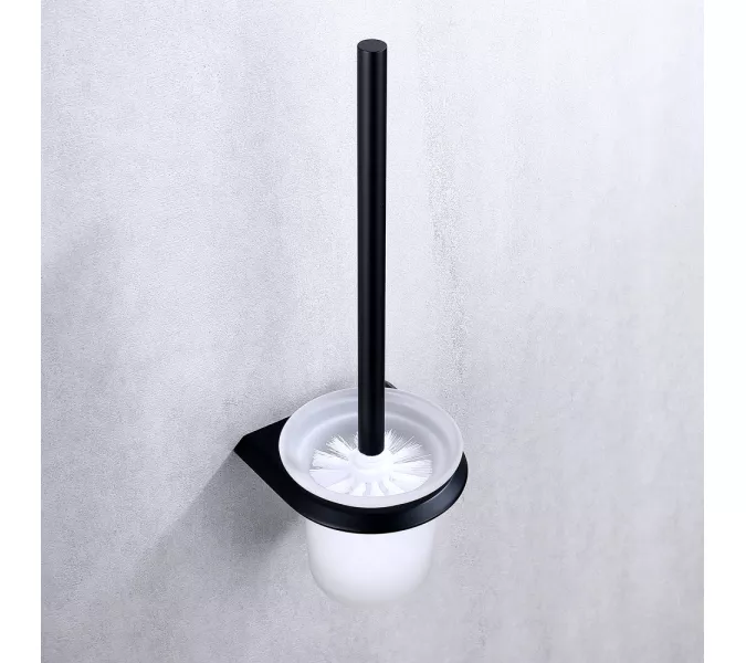 Щетка для туалета ABBER Nord AA1532B черный матовый, Выбрать цвет: Черный матовый, изображение 2
