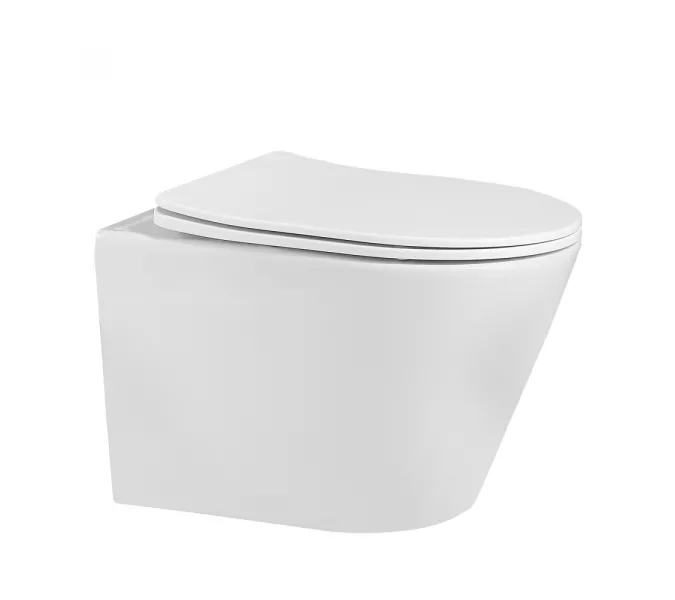 Унитаз ABBER Bequem AC1102 подвесной белый, безободковый, Выбрать цвет: Белый