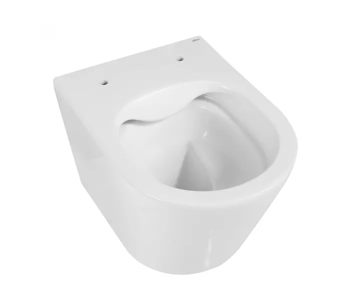 Унитаз ABBER Bequem AC1102 подвесной белый, безободковый, Выбрать цвет: Белый, изображение 6