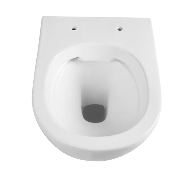 Унитаз ABBER Bequem AC1103 подвесной белый, безободковый, Выбрать цвет: Белый, изображение 3