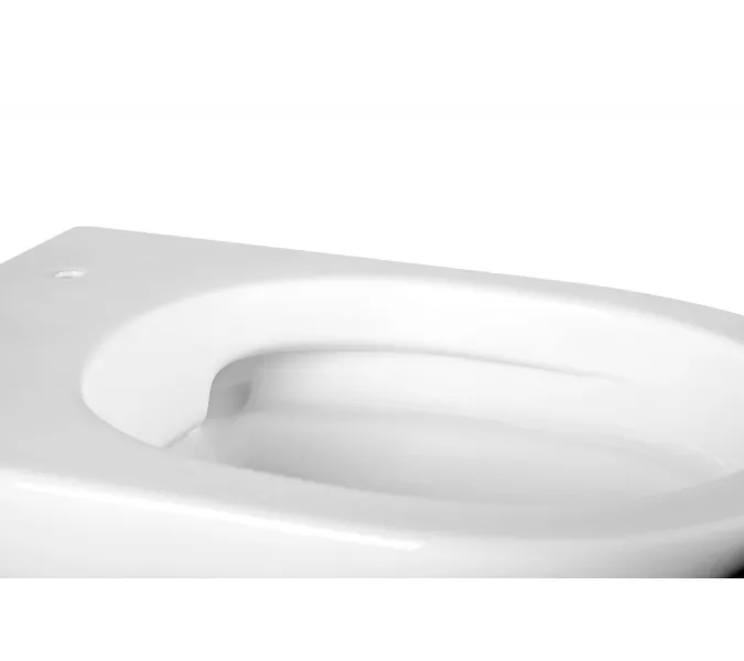 Унитаз ABBER Bequem AC1103 подвесной белый, безободковый, Выбрать цвет: Белый, изображение 5