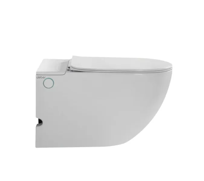 Унитаз ABBER Bequem AC1105P подвесной белый с импульсным смывом, изображение 5