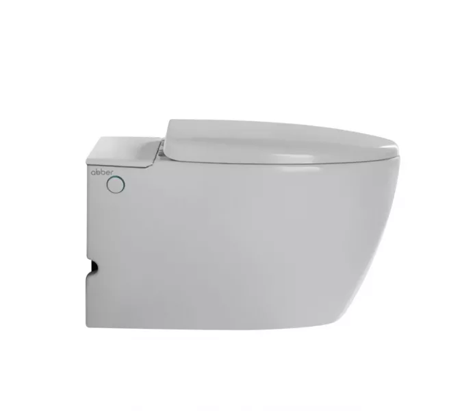 Унитаз ABBER Bequem AC1107P подвесной белый с импульсным смывом, изображение 5
