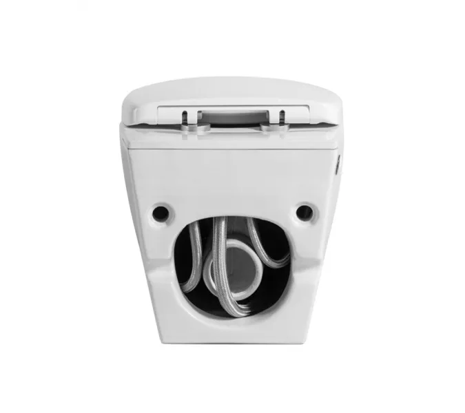 Унитаз ABBER Bequem AC1107P подвесной белый с импульсным смывом, изображение 8